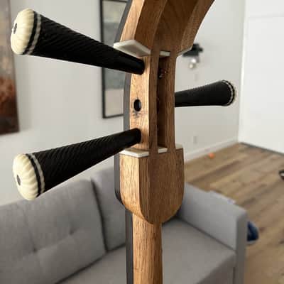Mongolian Shanz/Shadruga (like Sanxian/Shamisen) – Fretless Folk Banjo image 5