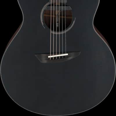 Ibanez JGM10-BSN Jon Gomm Signature Acoustic Guitar 6-String - Black Satin Top / Natural High Gloss Back and Sides + Cas image 11