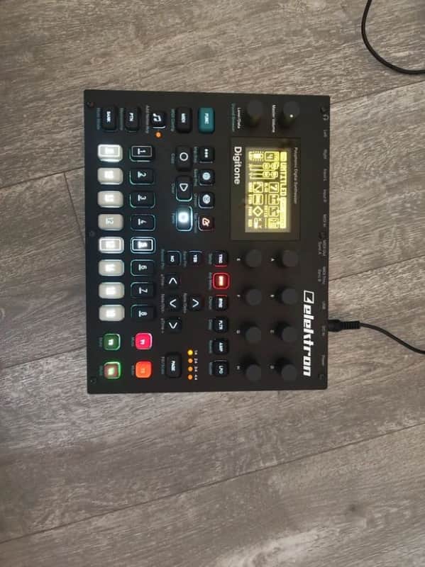 Elektron Digitone 8-Voice Digital Synthesizer 2017 - 2024 - Black image 1