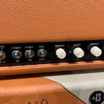Divided by 13 Brad Whitford's Aerosmith Super Bowl, FTR 37 Amp and 2×12 Combo Autographed image 11