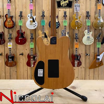 Fender American Acoustasonic Telecaster Ebony Fingerboard, Black image 16