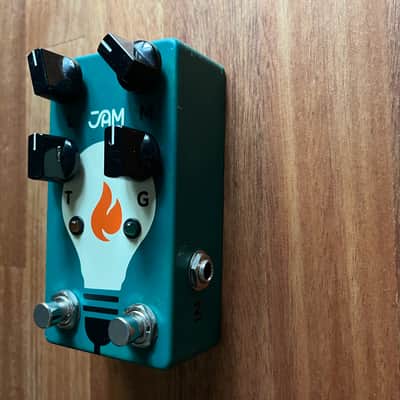 JAM Pedals Lucydreamer with original box - hand painted green image 4