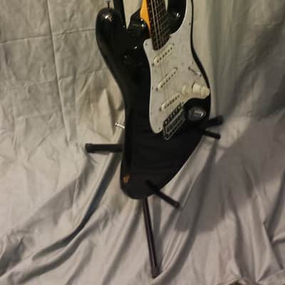 Black Epiphone S210 (Strat Copy, 1990s) image 3