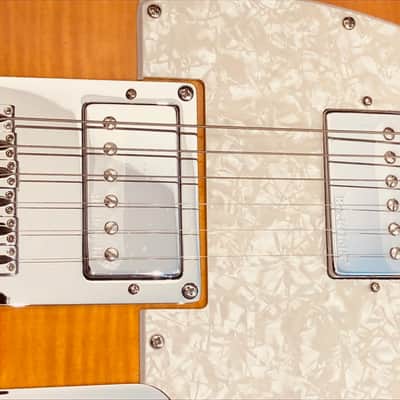 Michael Kelly MK53HCSMRO 53DB Flame Maple Top Alder Body Maple Neck 6-String Electric Guitar image 7