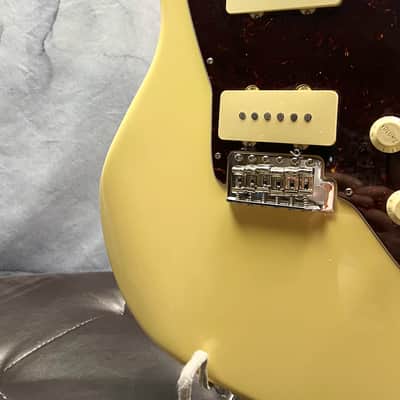 Fender Loaded American Performer Jazzmaster Body Vintage White image 3