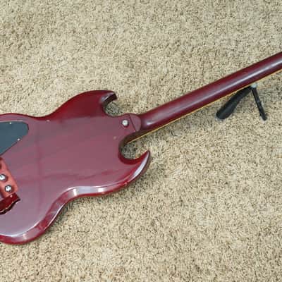 Video! 1993 Gibson "Headless" SG Standard Red image 14