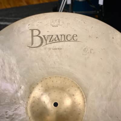 Meinl 22" Byzance Vintage Sand Ride Cymbal image 2