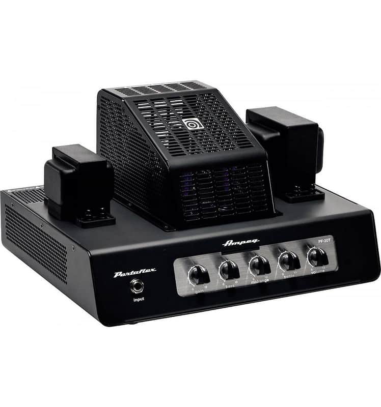 Ampeg PF-20T Portaflex 20-Watt Tube Bass Amp Head image 1