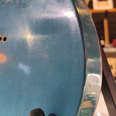 Fender Custom Shop '61 Reissue Telecaster Heavy Relic Taos Turquoise image 8