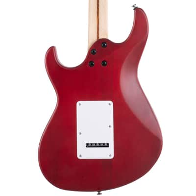 Cort G110OPBC G Series Double Cutaway Electric Guitar. Open Pore Black Cherry image 3