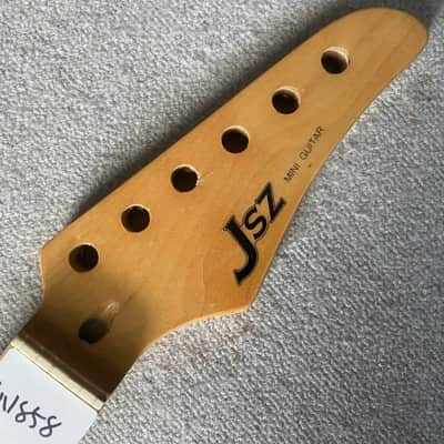 JSZ Guitar Maple Wood Neck, 22 Frets Fingerboard image 4