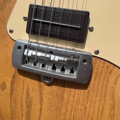 1982 Peavey T-15 - Natural, Ash Body, Nitrocellulose, Original Case, USA made, Short-Scale image 5