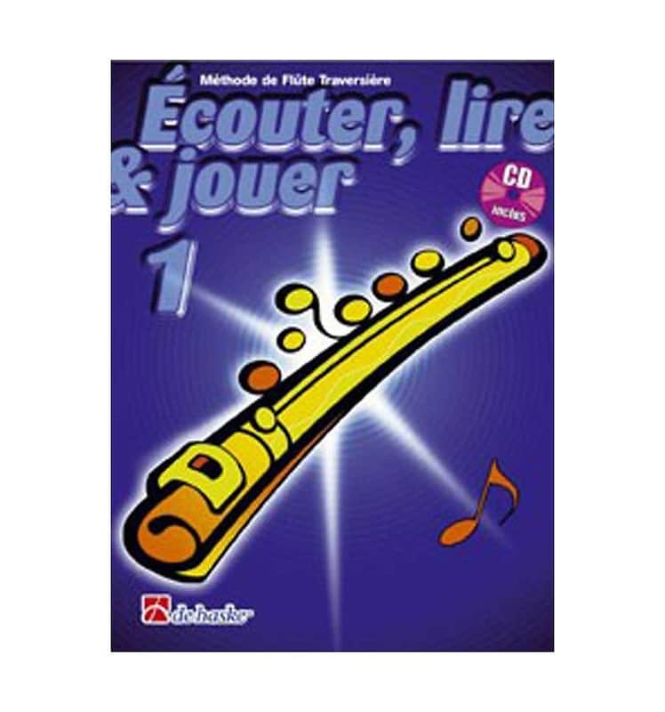 Écouter, Lire & Jouer 1 Flûte Traversière - Jean Castelain, Michiel Oldenkamp (+ CD) image 1