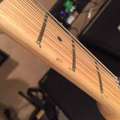 ESP Custom Shop 7 String Snapper Blue Burst image 2