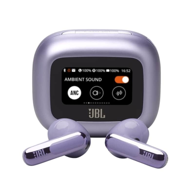 JBL LIVE FLEX 3 True Wireless Noise Cancelling Earbuds (Purple) image 1