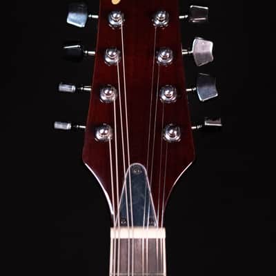 Ibanez M510E A-Style Acoustic/Electric Mandolin, Dark Violin Sunburst High Gloss image 9