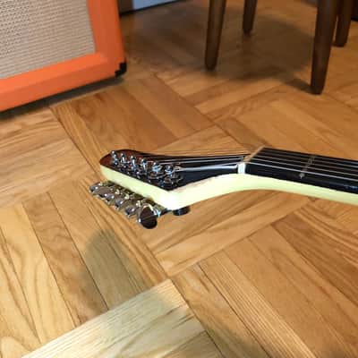 Gibson Explorer 1984 James Hetfield "More Beer" 1985 Aged Vintage White image 11