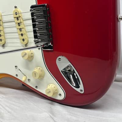 Fender Player Plus Stratocaster Strat Left-Handed Lefty Electric Guitar MIM - Made in Mexico - Tequila Sunrise image 6