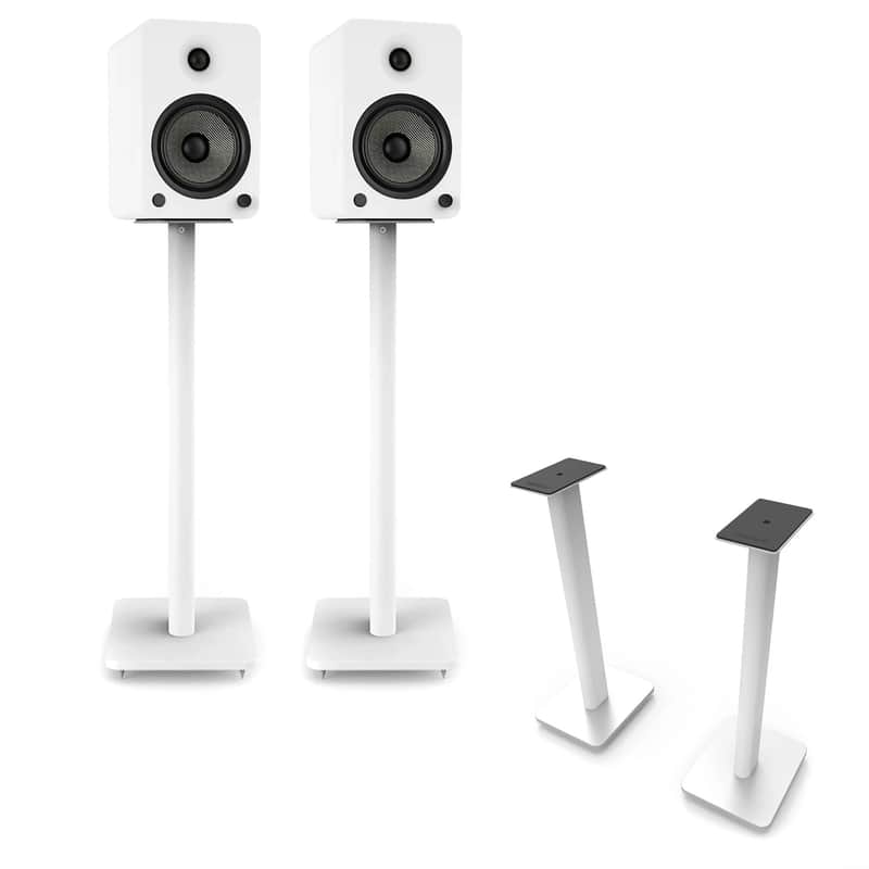 Kanto: SP26PLW Speaker Stands for YU4 / YU6 / TUK (26" Height / White / Pair) image 1