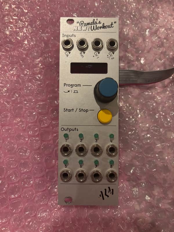 ALM/Busy Circuits ALM017 Pamela's NEW Workout Master Clock & Modulator Eurorack Synth Module 2017 - Present - Silver image 1
