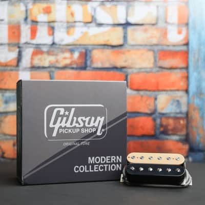 Gibson 498T Hot Alnico Treble / Bridge Pickup - Zebra 4-Conductor Humbucker image 1