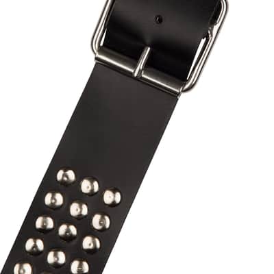 Jackson Jackson Stud Leather Strap Black 2.5" image 3