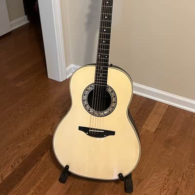 Ovation Balladeer Model 1111-6, 1974 - White image 1