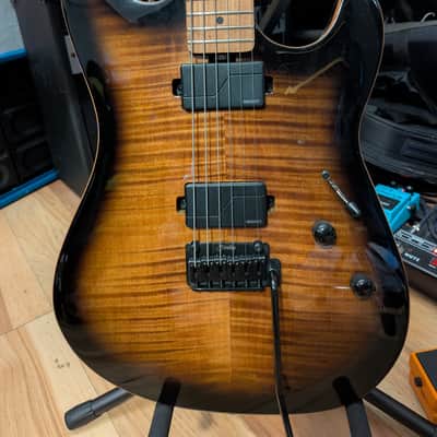 Sterling Music Man Sabre - Cobra Burst image 1