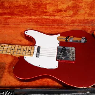 1966 Fender Telecaster Maple Cap Candy Apple Red image 5