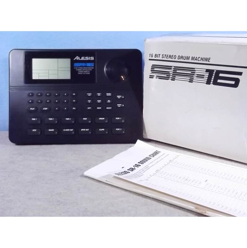 Alesis SR-16 Drum Machine (16 BIT) image 1