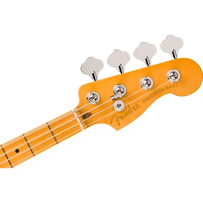 Fender American Ultra II Precision Bass MN Avalanche - 4-String Electric Bass image 5