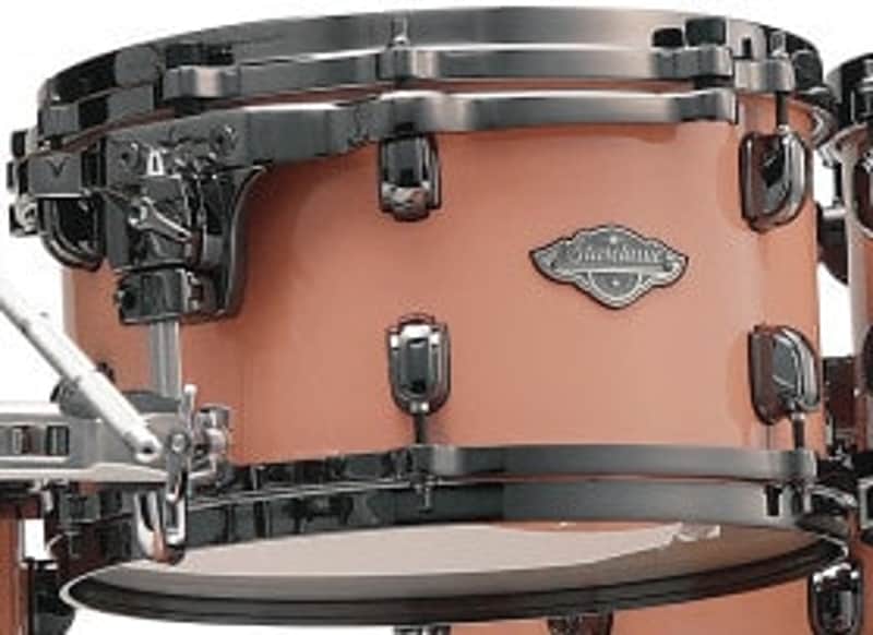 Tama MBST8HBN-DRO Starclassic Performer Rack Tom 8" x 6" — Dusty Rose/Black Nickel HW image 1