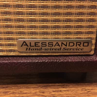 Fender Princeton Reverb (Alessandro) Bordeaux Red image 3