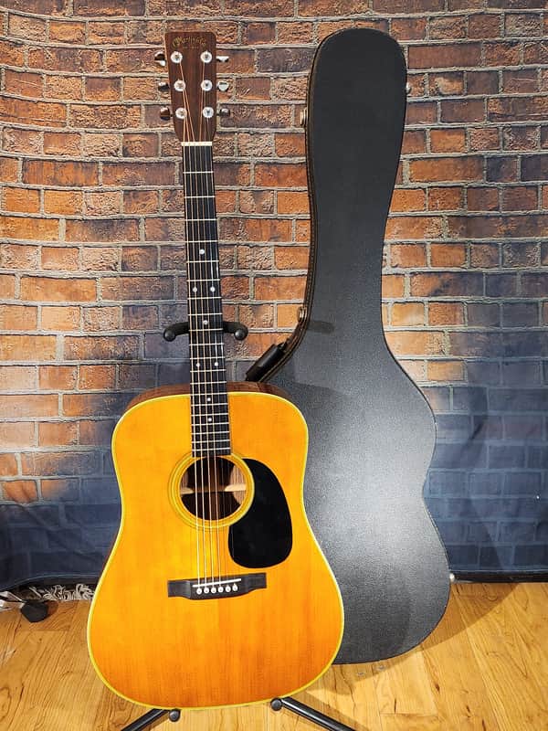 Vintage 1970 Martin D-28 Natural w/ OHSC - Neck Reset, New Bridge, Resprayed Top & Back image 1