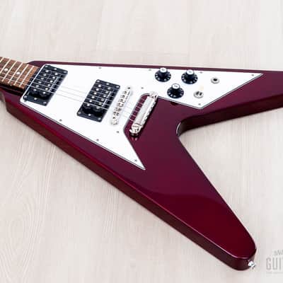 2014 Edwards by ESP E-FV-120D Flying V Cherry Red w/ Seymour Duncan, Hangtags image 9