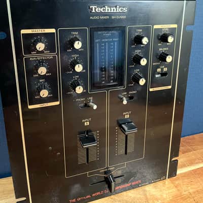 Technics SH-DJ1200 2-Channel World DJ Championship Mixer - Black image 3