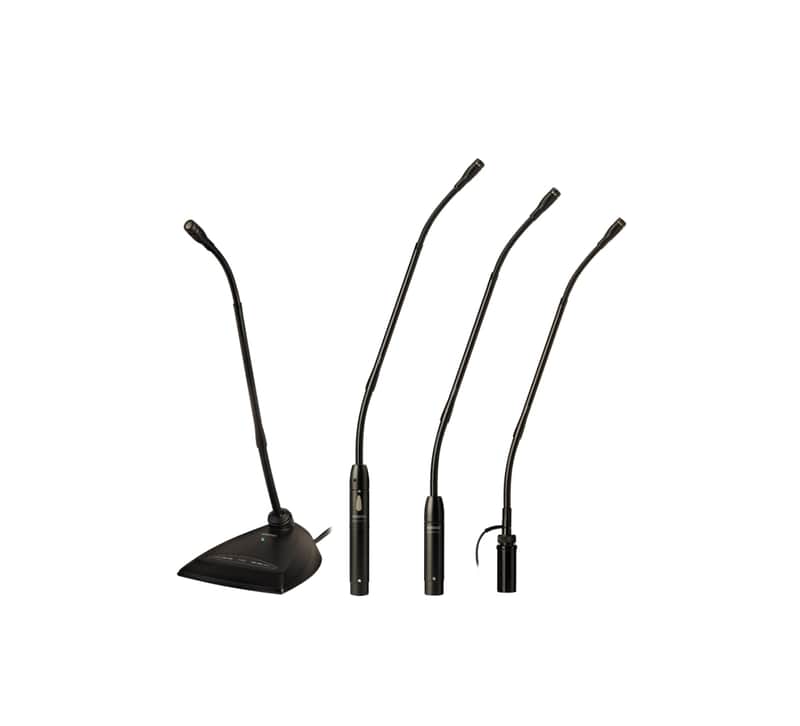 Shure MX412S/C 12" Microflex Gooseneck Mic. Preamp LED Mute Button XLR Bottom Exit Cardiod Capsule image 1