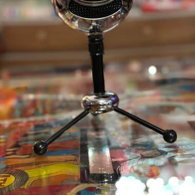 Blue Snowball USB Condenser Mic Silver image 1