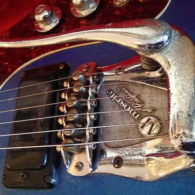 Mosrite Mark V Ventures  1966 Blue Sparkle image 6