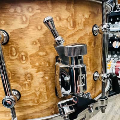 Tama S.L.P. 7x13" G-Maple Snare Drum (Satin Tamo Ash) LGM137STA image 4