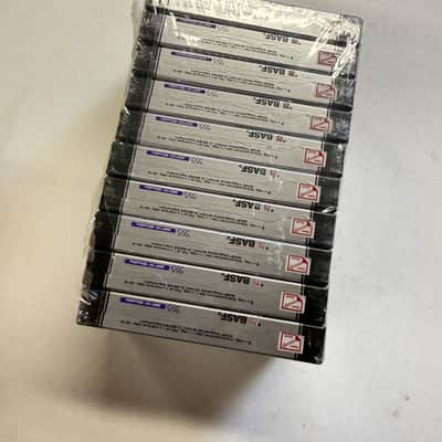 BASF 353 MP IV Studio Pro Audiophile 90 Minute Type IV (Metal Position) Blank Cassette Sealed 10 Pack image 4