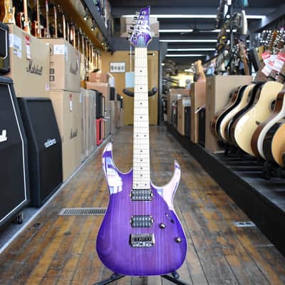 Ibanez Japan Prestige RG652AHMFX Electric Guitar Royal Plum Burst w/Hard Case image 4
