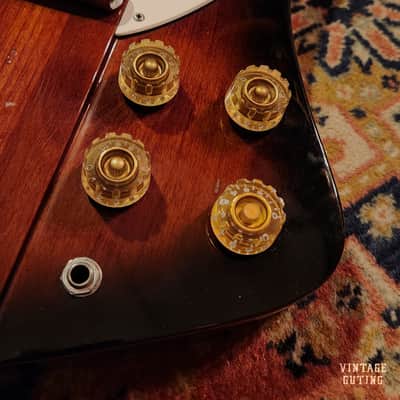 1970s Greco Firebird Tobacco Sunburst | MIJ, Fujigen, Japan Vintage image 9