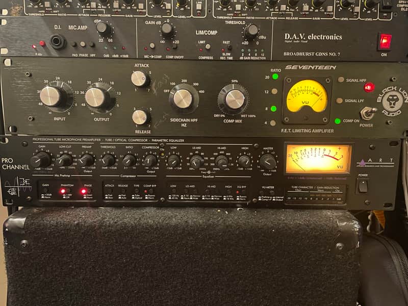 (Rare V1) ART ProChannel Channel Strip 2000 - Black image 1