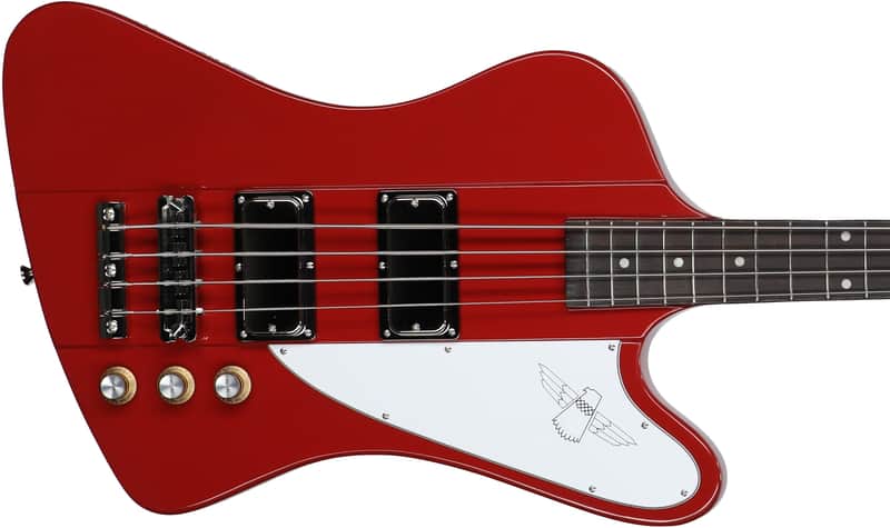 Epiphone Thunderbird '64 Electric Bass Ember Red with Gig Bag image 1