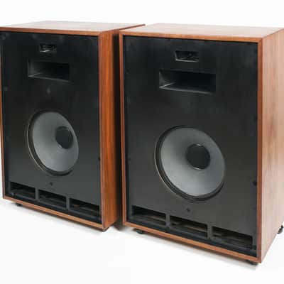 Klipsch Cornwall I // Horn Speakers / Oiled Walnut / Custom Grilles image 4
