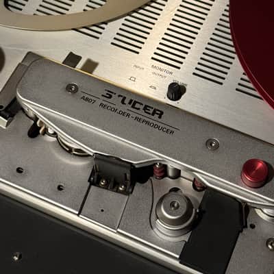 Studer A807 Tape Machine with VU meters - AS NEW! image 5