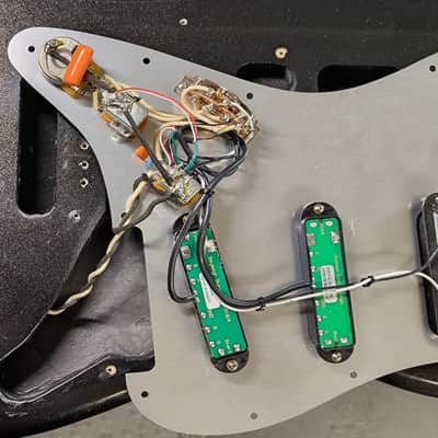 MyDream Partcaster Custom Built - Charcoal Frost Metallic Seymour Overpowered image 10