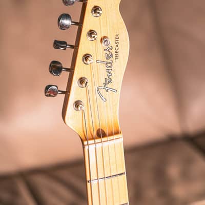 Fender Custom Shop '54 Telecaster Time Capsule in Nocaster Blonde, Pre-Owned image 6