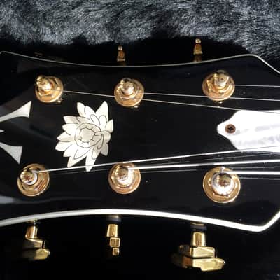 Minarik Lotus Studio Xtreme Cracked Mirror Ball Tone Tail Electric Guitar Ser # 000010  w/Orig Case image 9